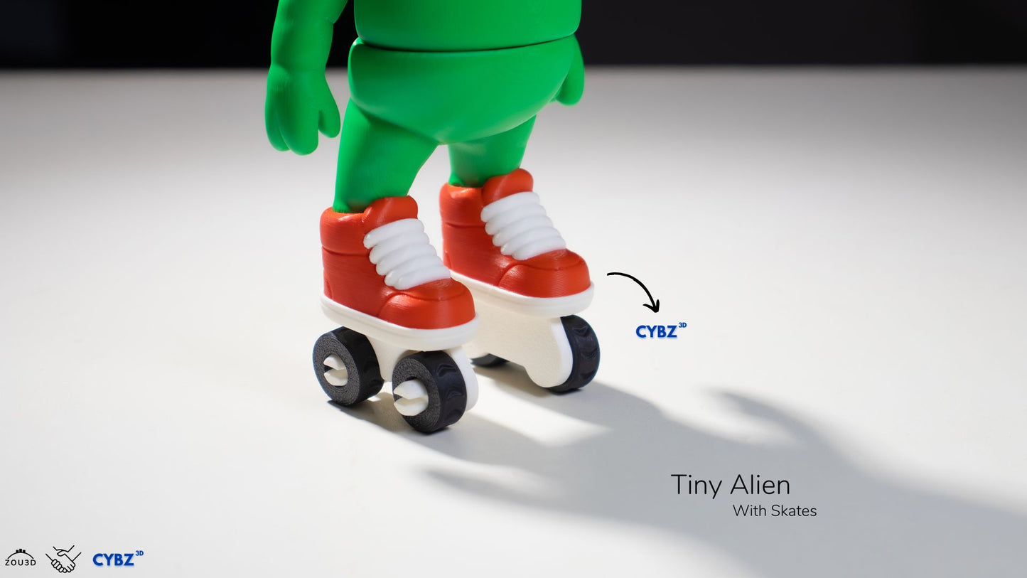 Alien Buddy with skates