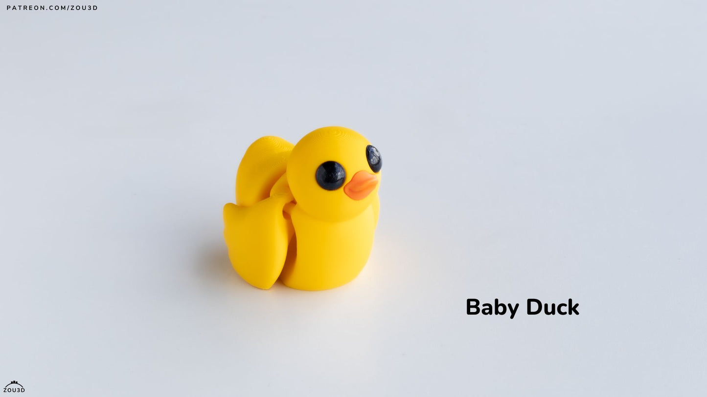 Baby Yellow Duck