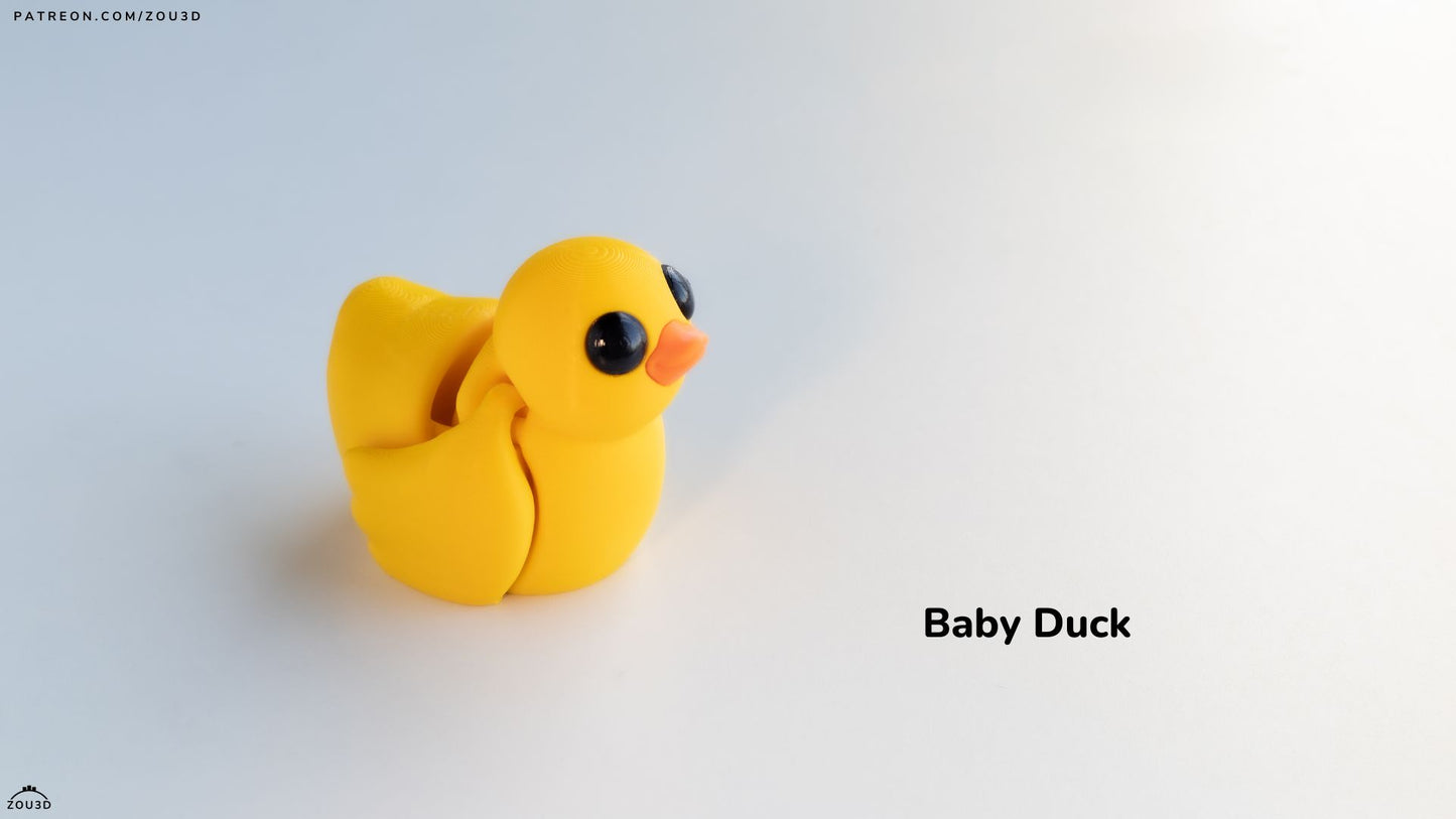 Baby Yellow Duck