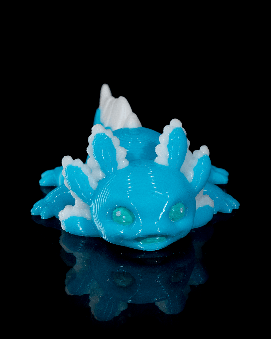 Mini Blue Ice Pop Axolotl