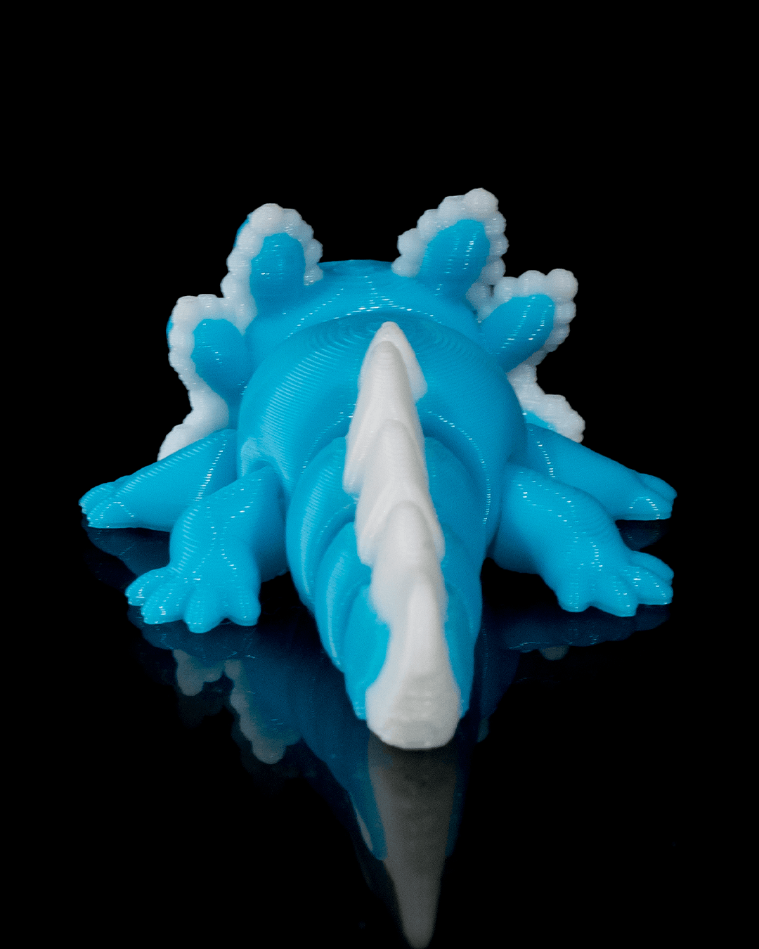 Mini Blue Ice Pop Axolotl