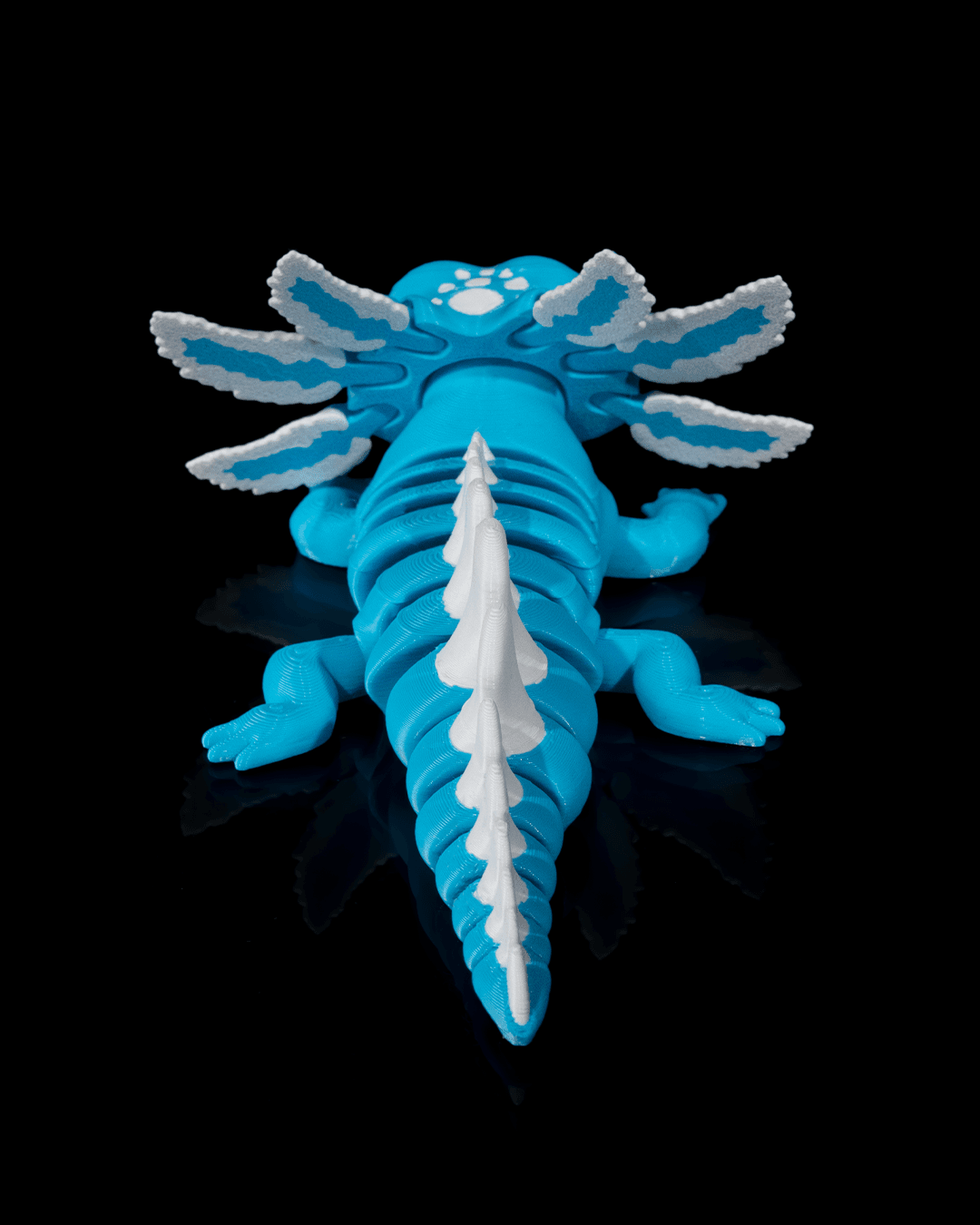 Blue Ice Pop Axolotl