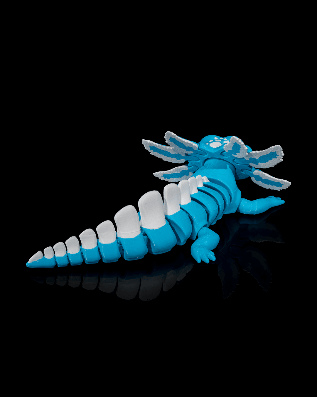 Blue Ice Pop Axolotl