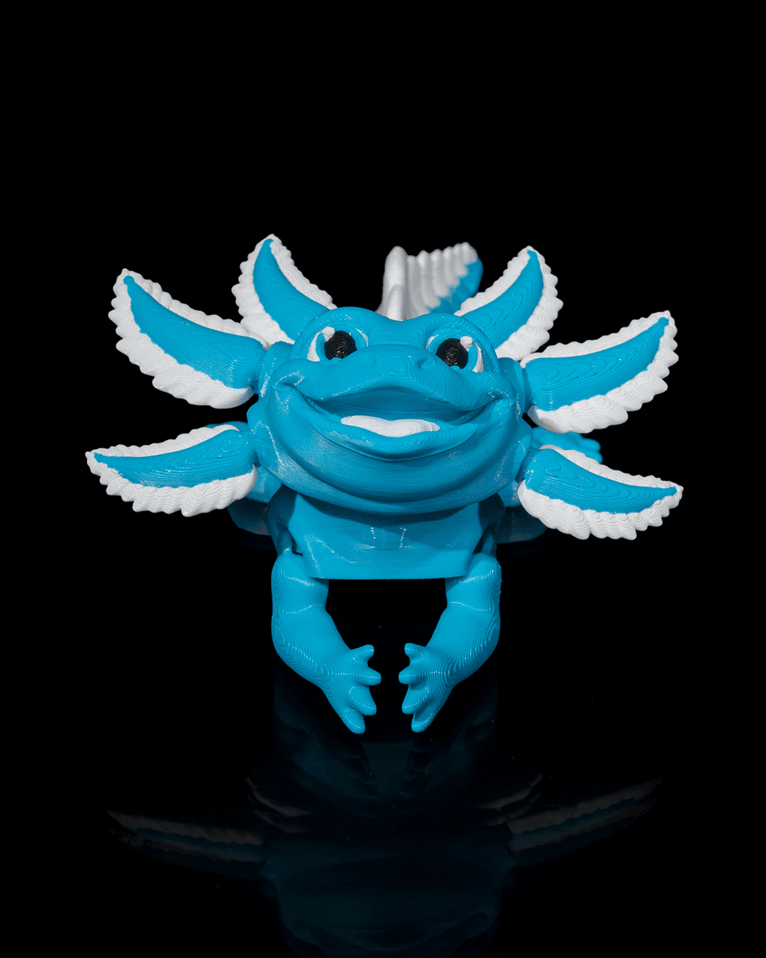 Blue Ice Pop Axolotl