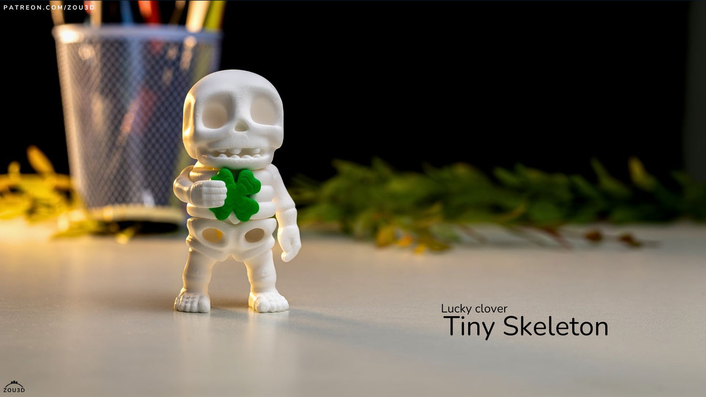 Lucky Clover Mini Skeleton