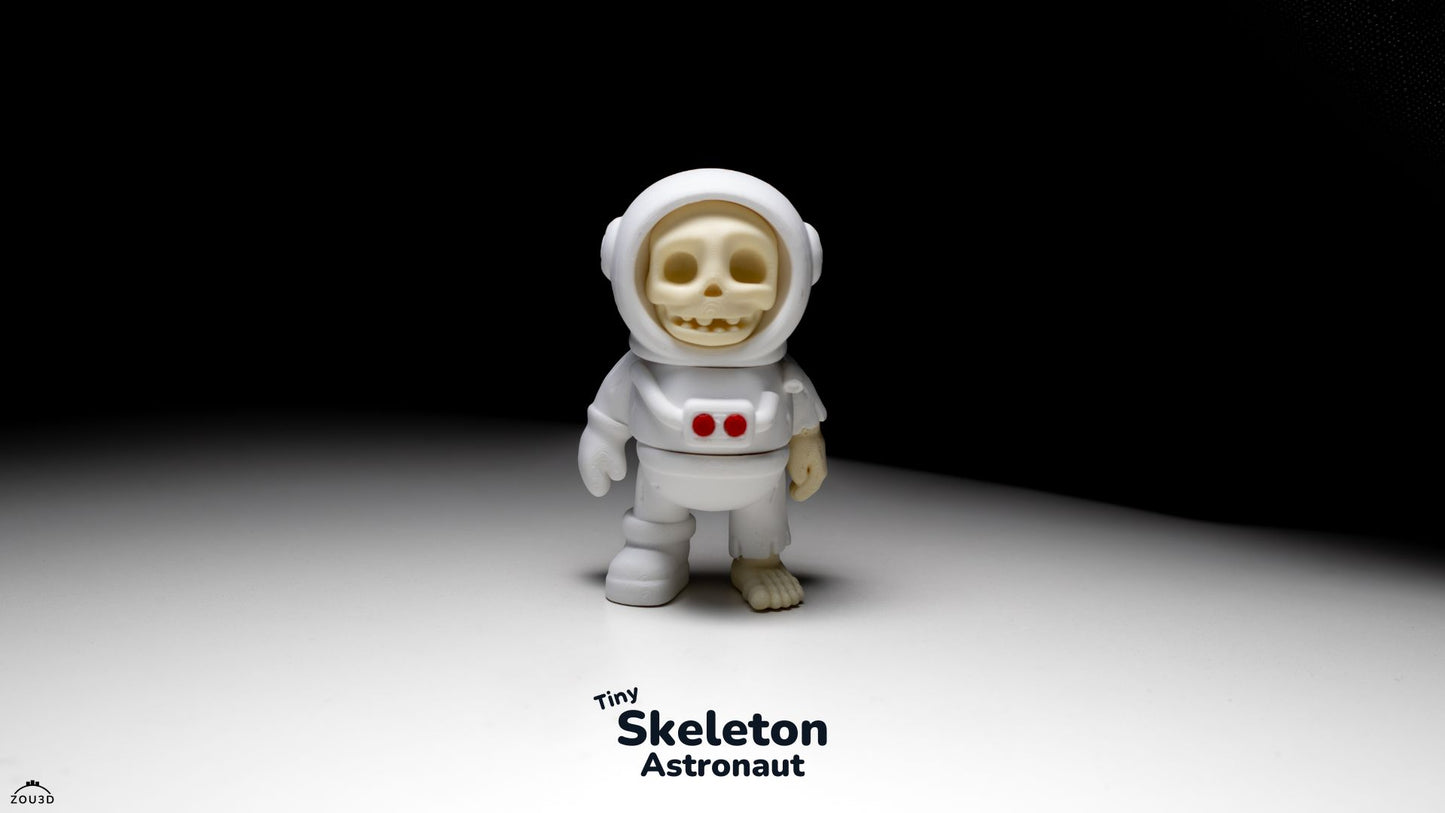 Tiny Skeleton Astronaut