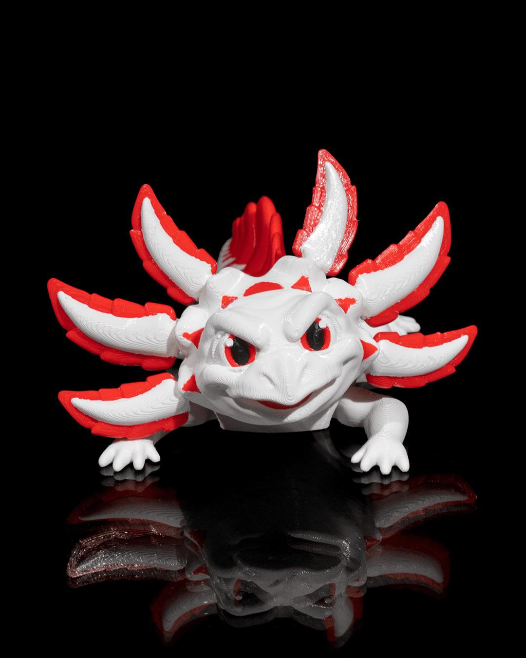 Peppermint Cane Axolotl